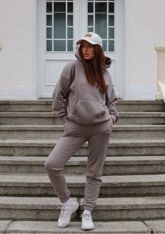 Pure - Spodnie dresowe Simply Taupe