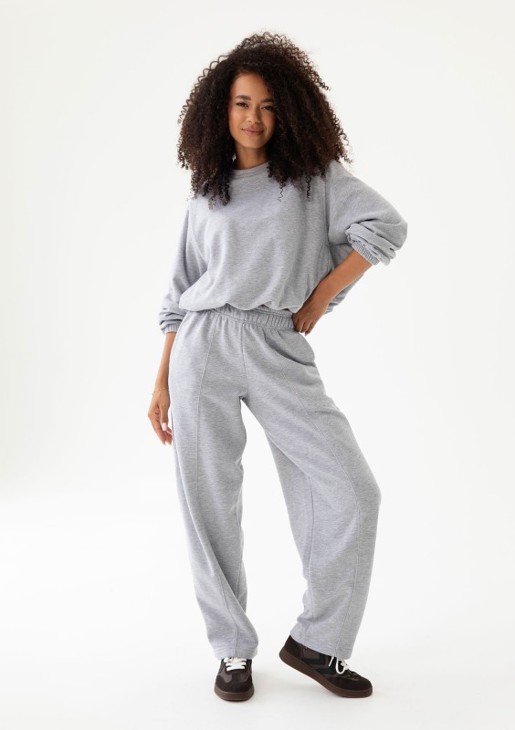 Puff - Melange grey sweatpants