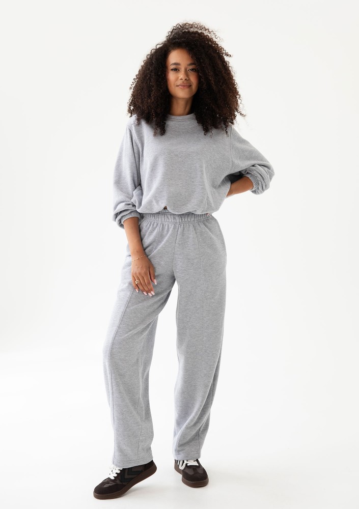 Puff - Melange grey sweatpants