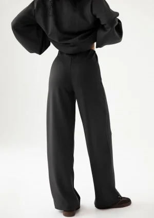 Taro - Black rayon pants