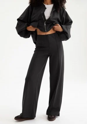 Taro - Black rayon pants