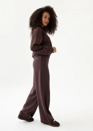 Taro - Brown rayon pants