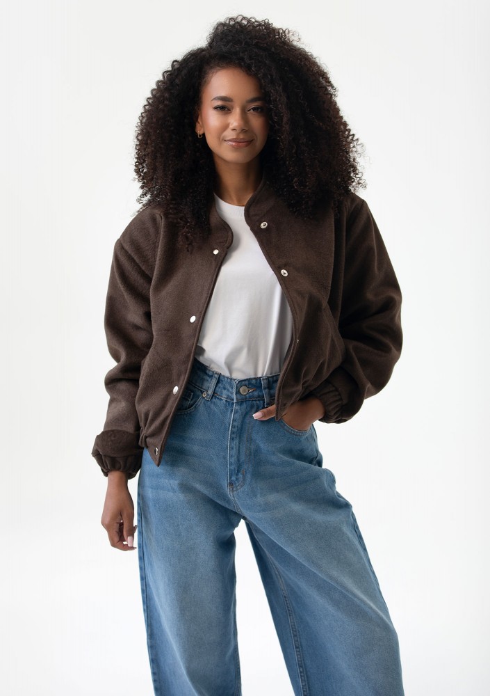 Nube - Brown bomber jacket