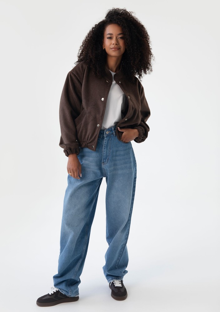 Nube - Brown bomber jacket