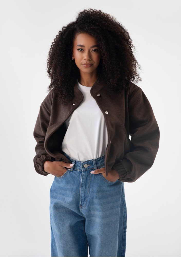 Nube - Brown bomber jacket