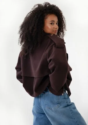 Lumo - Short brown jacket