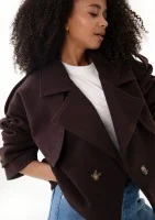 Lumo - Short brown jacket