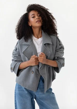 Rally - Short grey coat