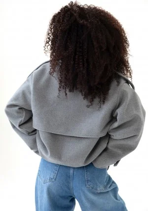 Rally - Short grey coat