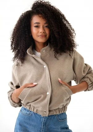 Nube - Beige bomber jacket
