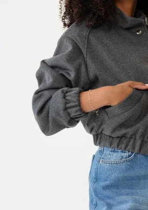 Nube - Grey bomber jacket