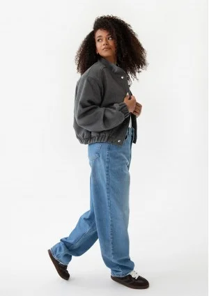 Nube - Grey bomber jacket