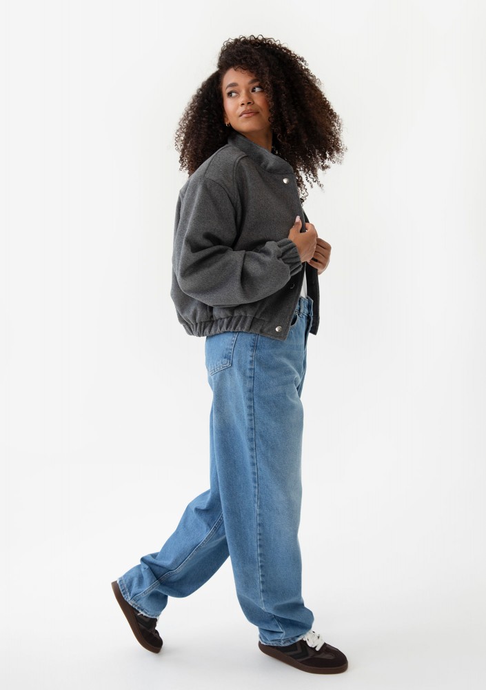 Nube - Grey bomber jacket