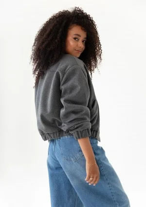 Nube - Grey bomber jacket