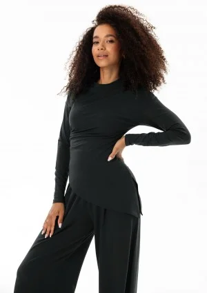 Eline - Black asymmetric top