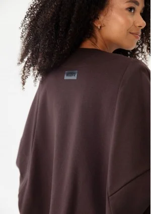 Muva - Dark chocolate kimono cardigan