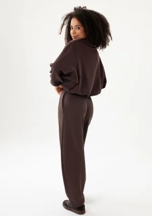 Puff - Dark chocolate brown bomb sweatshirt