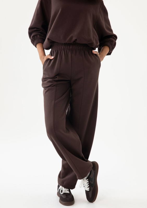 Puff - Dark chocolate brown sweatpants