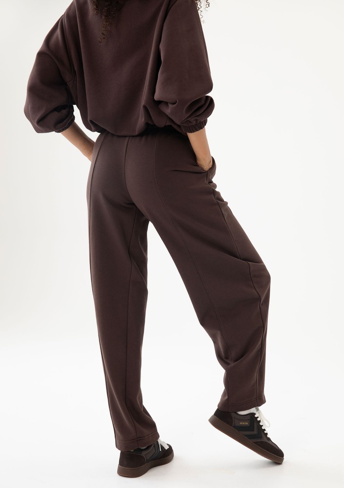 Puff - Dark chocolate brown sweatpants