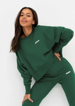 Shore - Hunter green simple sweatshirt