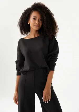 Olin - Black soft sweatshirt