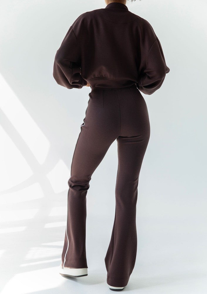 Relay - Slim fit brown trousers