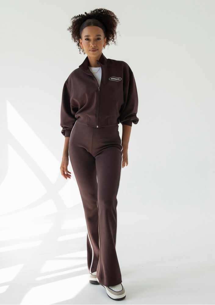 Relay - Slim fit brown trousers