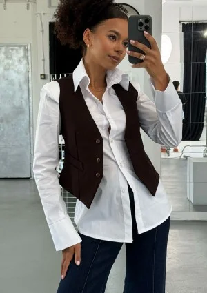 Prime - Brown vest top