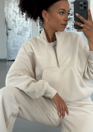 Tide - Coconuty zipped college jumper