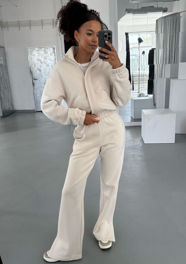 Tide - Rozpinana bluza bomberka Coconut