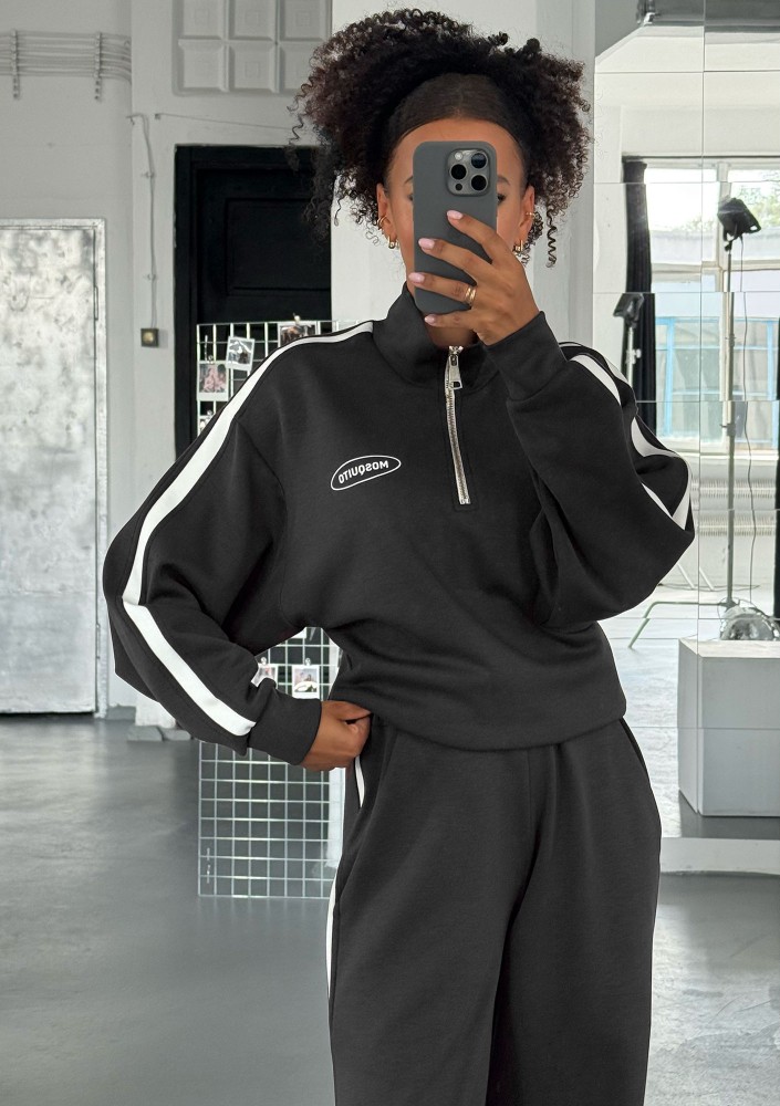 Sway - Black striped jumper