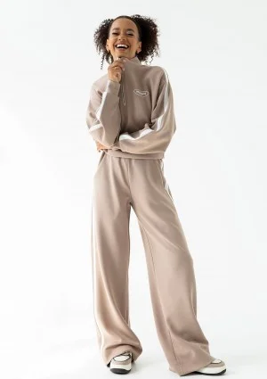 Sway - Beige striped sweatpants