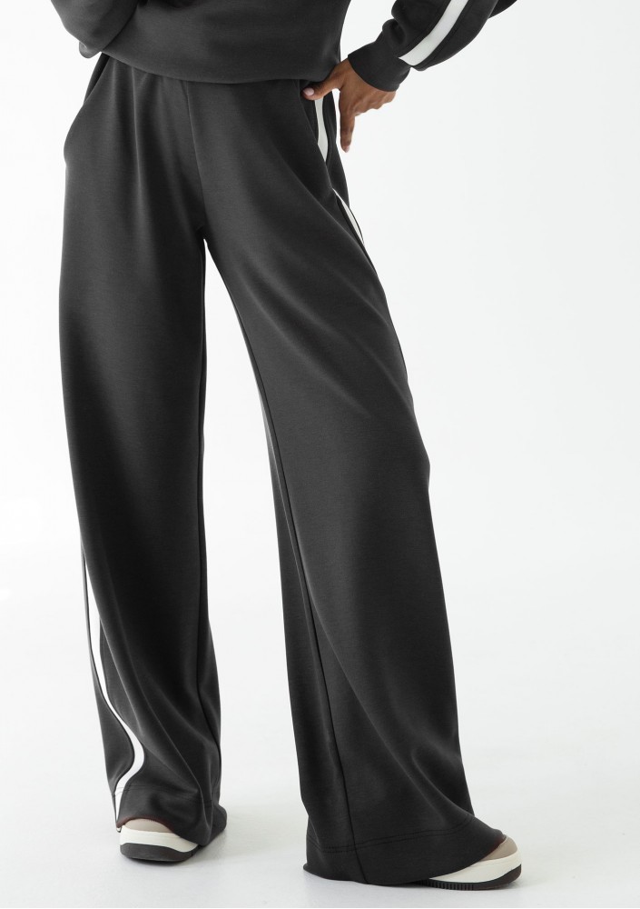 Sway - Black striped sweatpants