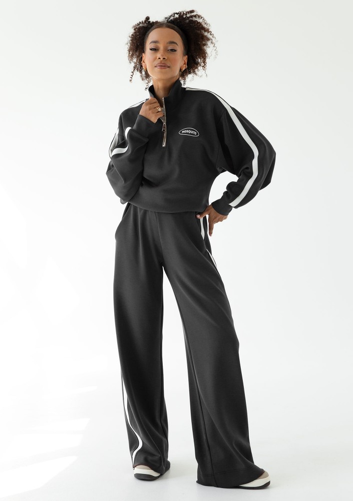 Sway - Black striped sweatpants