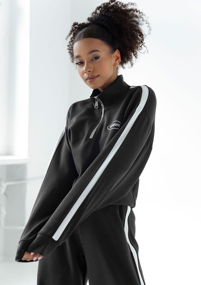 Sway - Black striped jumper