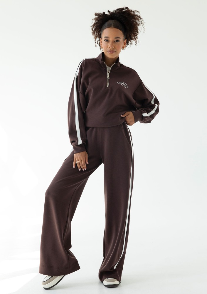 Sway - Brown striped jumper