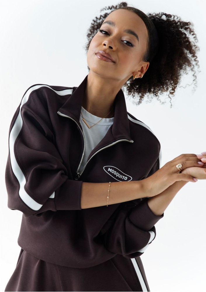 Sway - Brown striped jumper