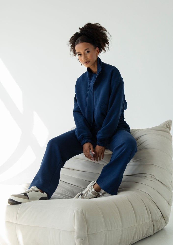 Tide - Rozpinana bluza bomberka Navy blue