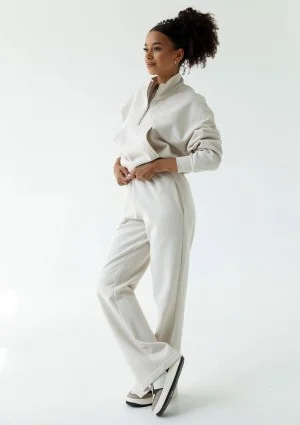 Tide - Coconuty zipped college jumper