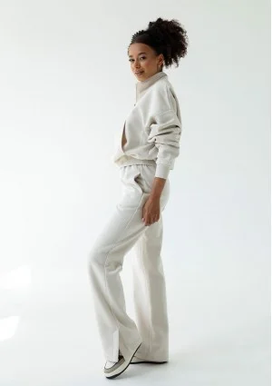 Tide - Coconuty zipped college jumper