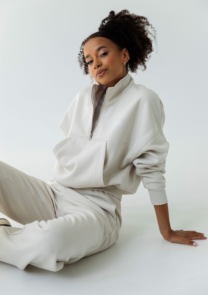 Tide - Coconuty zipped college jumper