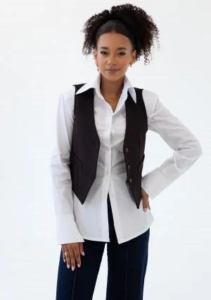 Prime - Brown vest top