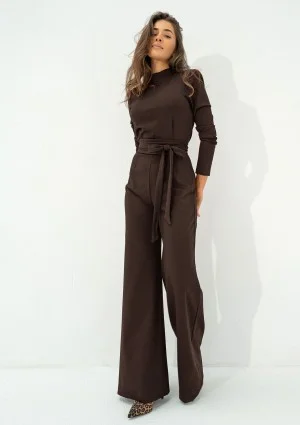 Asher - Brown jumpsuit
