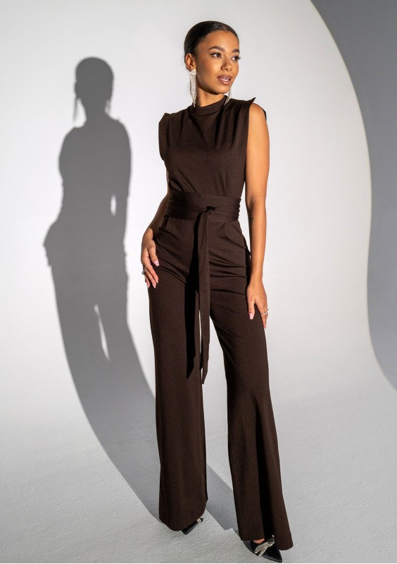 Linde - Brown chic jumpsuit