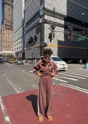 Sway - Brown striped jumper