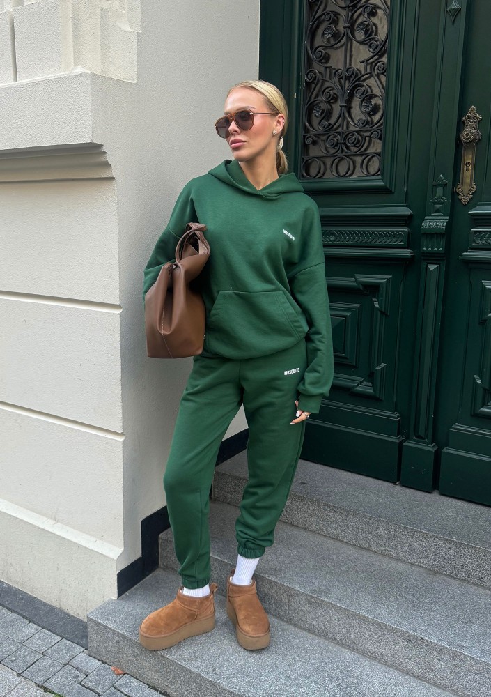 Pure - Hunter green hoodie