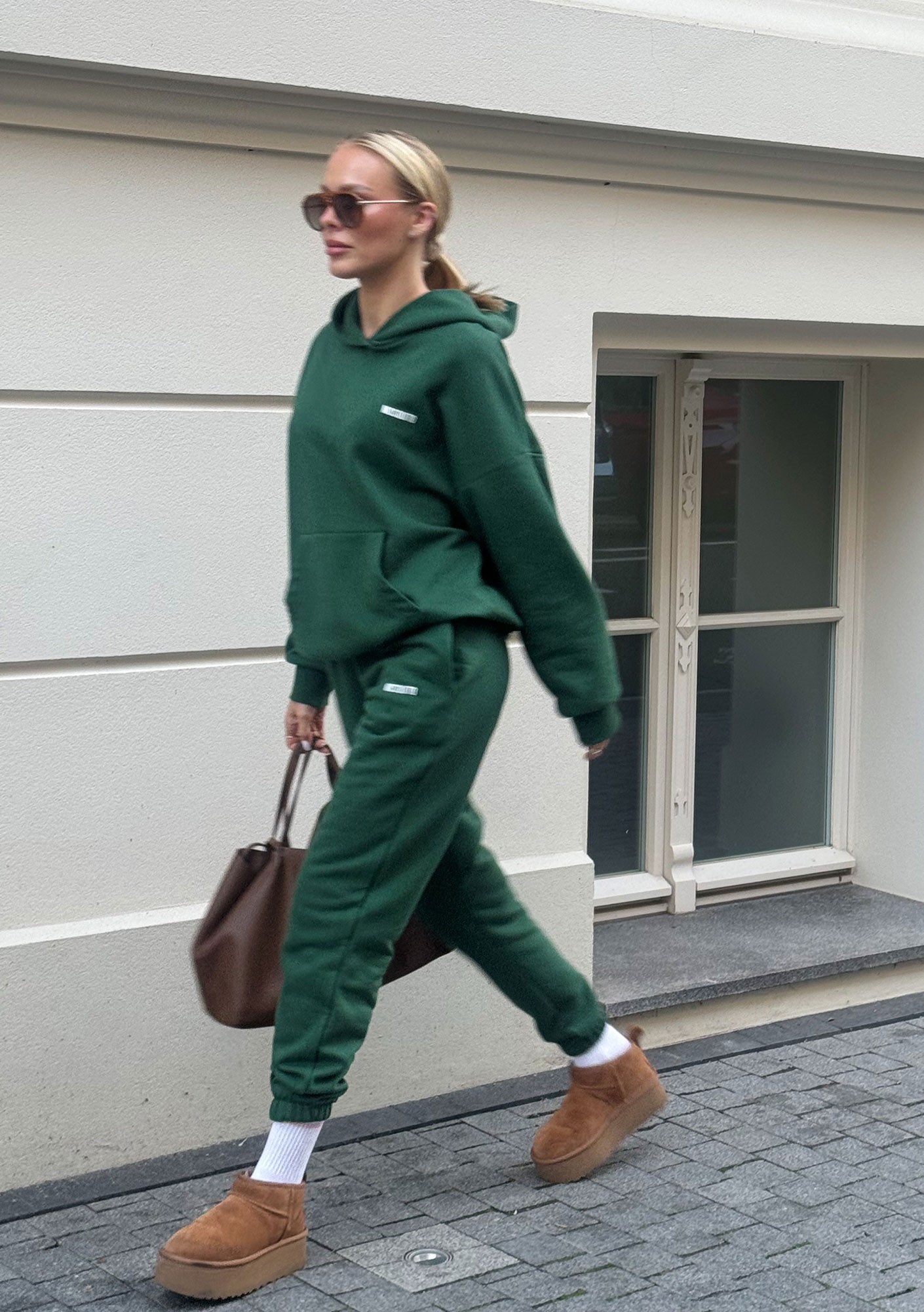 Pure - Spodnie dresowe Hunter Green
