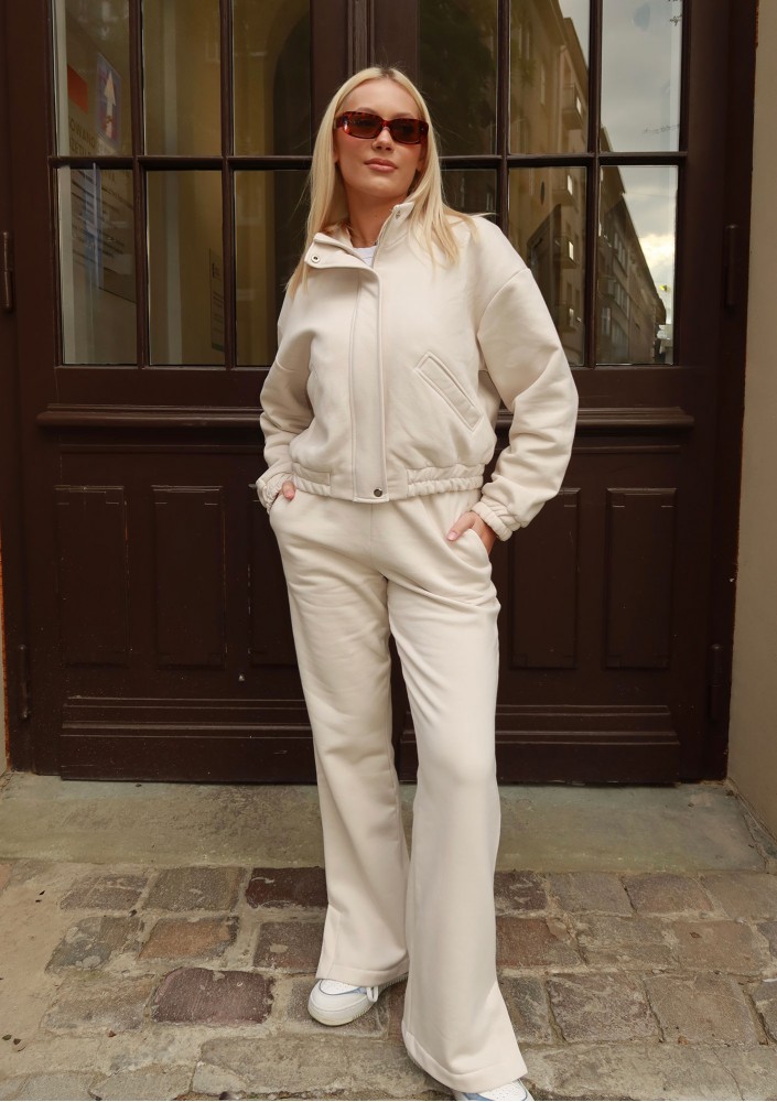 Tide - Coconuty zipped bomber jumper