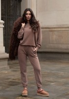 Tiffi - Brown vintage wash sweatshirt