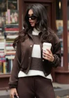 Nube - Brown bomber jacket